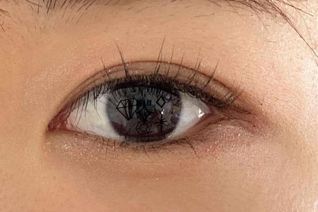 リアルラスティングアイライナー24hWP/K-パレット/リキッドアイライナーを使ったクチコミ（1枚目）