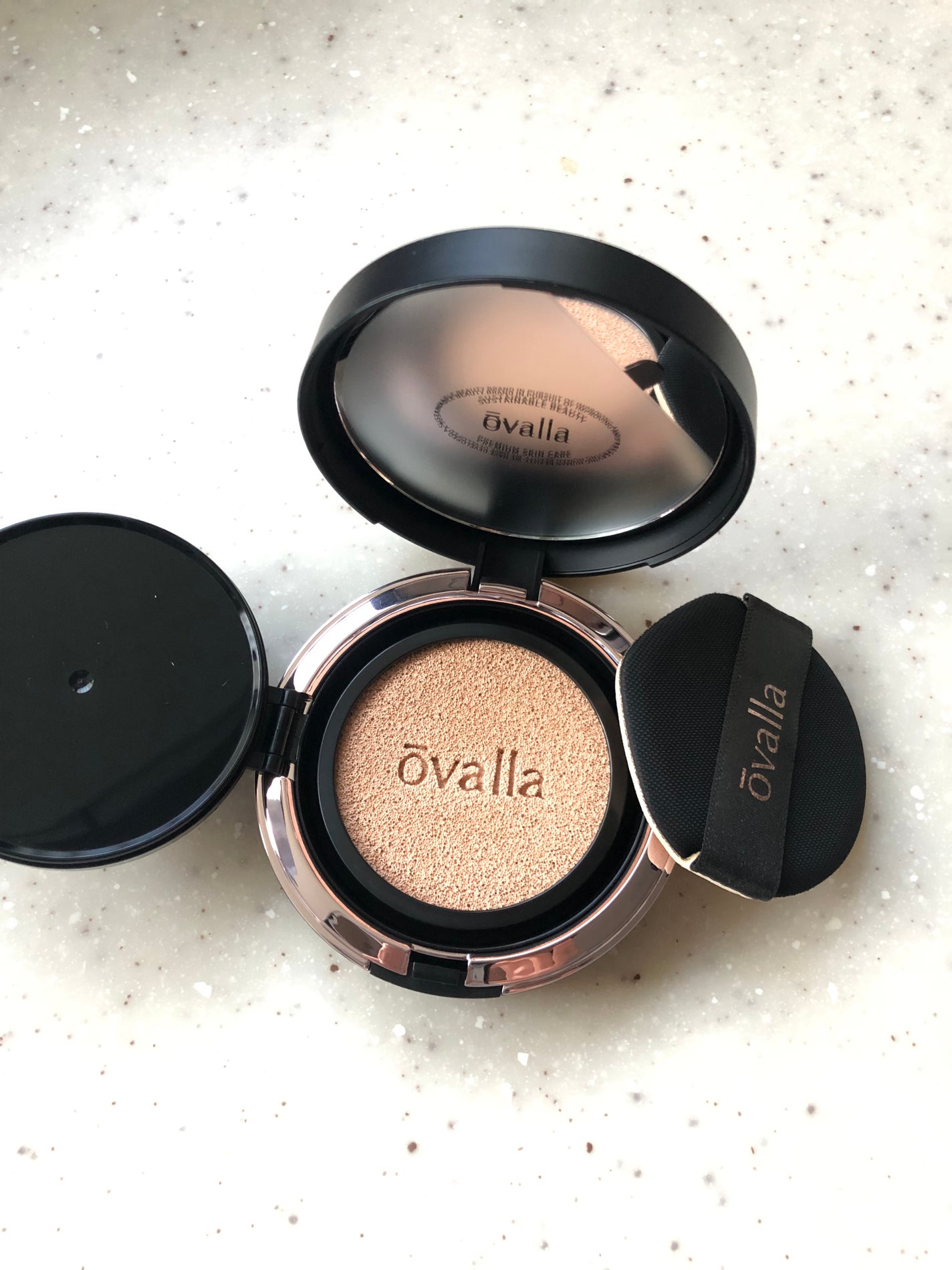 フコセンテラセラム イン クッション/ovalla/クッションファンデーションを使ったクチコミ(3枚目)