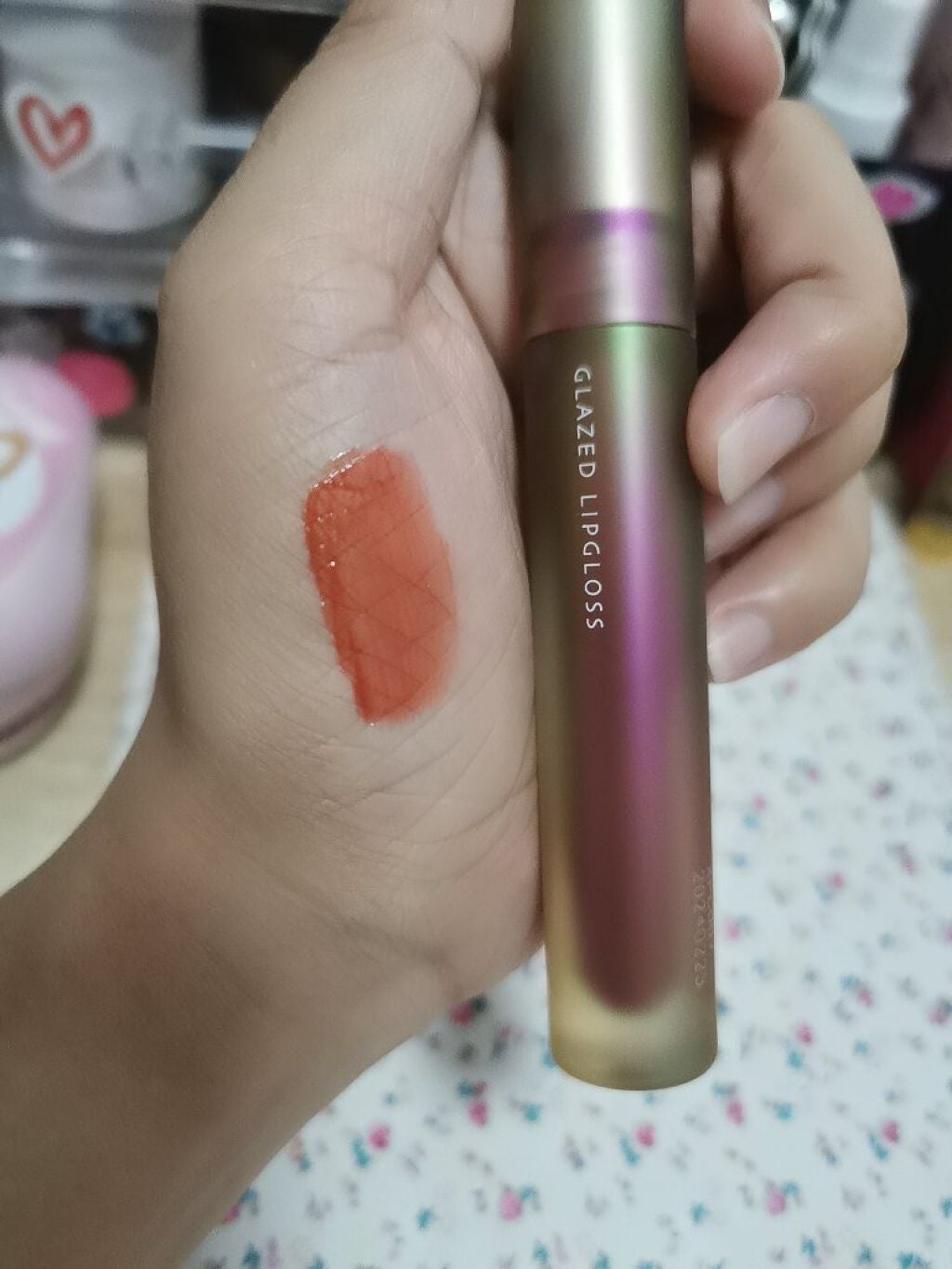 フルーツミラーリップグロス/Joocyee/リップグロスを使ったクチコミ(1枚目)