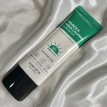 TRUECICA アクアカーミング日焼け止め/SOME BY MI/日焼け止めクリームを使ったクチコミ(2枚目)