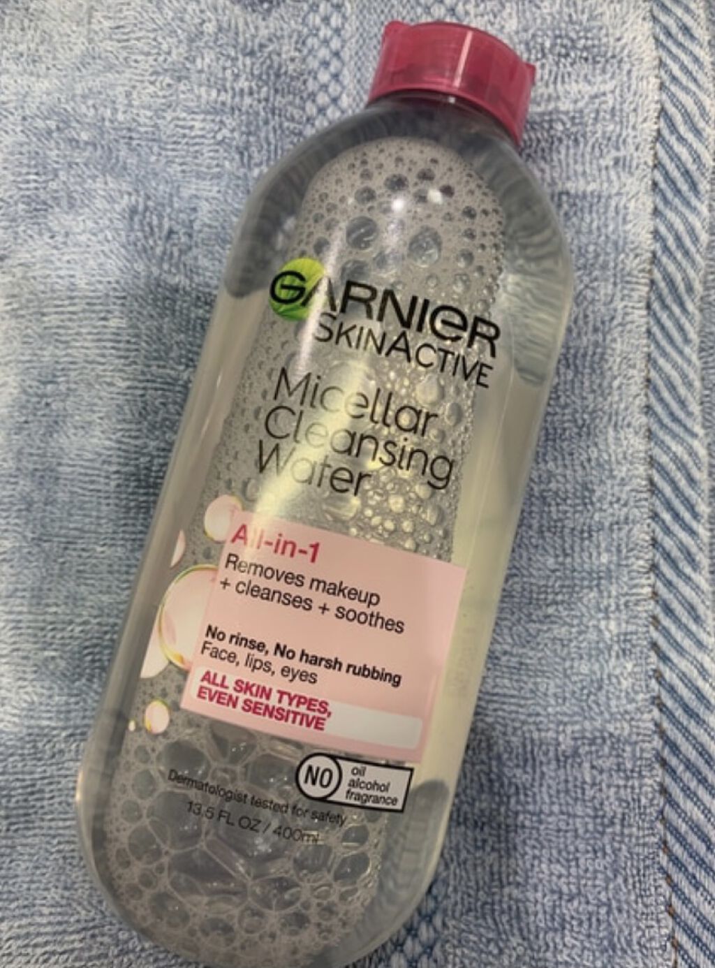 ミセルクレンジングウォーター/GARNIER SKIN NATURALS (海外)/クレンジングウォーターを使ったクチコミ（1枚目）