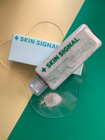 グリーン クレイ酵素クレンザー/SKIN SIGNAL/洗顔パウダーを使ったクチコミ(7枚目)