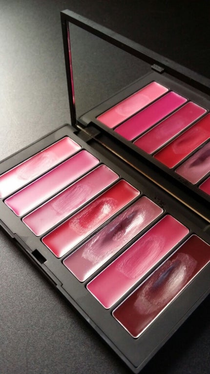 オーデイシャスリップスティックパレット/NARS/口紅を使ったクチコミ(3枚目)