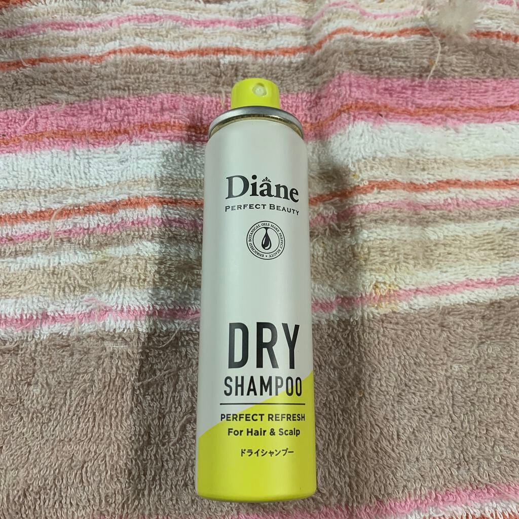 パーフェクトビューティードライシャンプー フレッシュシトラスペアの香り/ダイアン/ドライシャンプーを使ったクチコミ(2枚目)