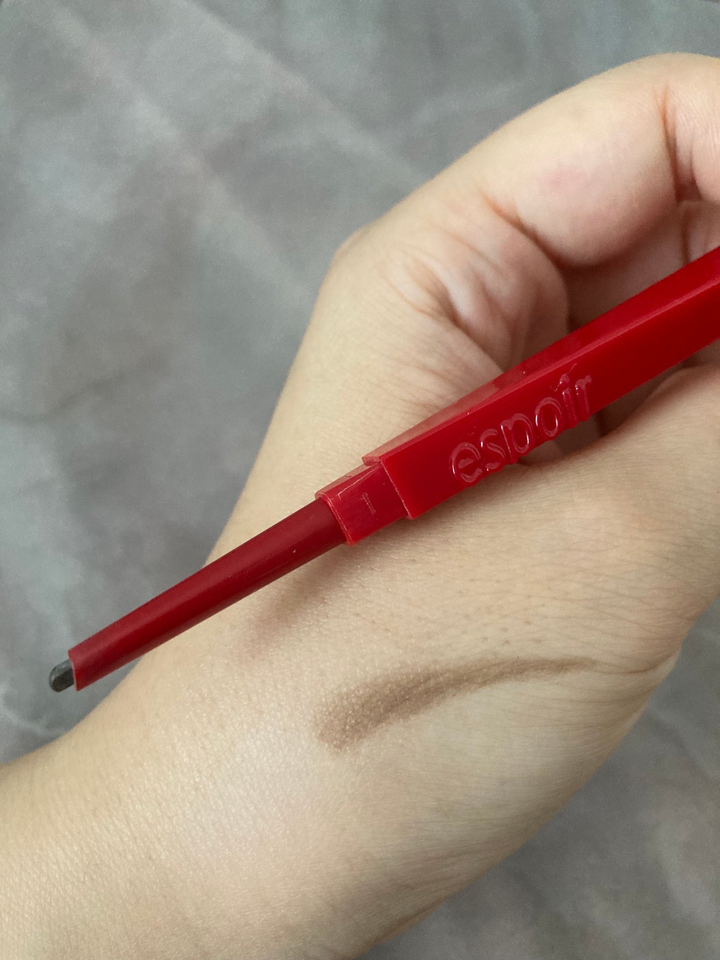 ザブロウバランスペンシル/espoir/アイブロウペンシルを使ったクチコミ(3枚目)