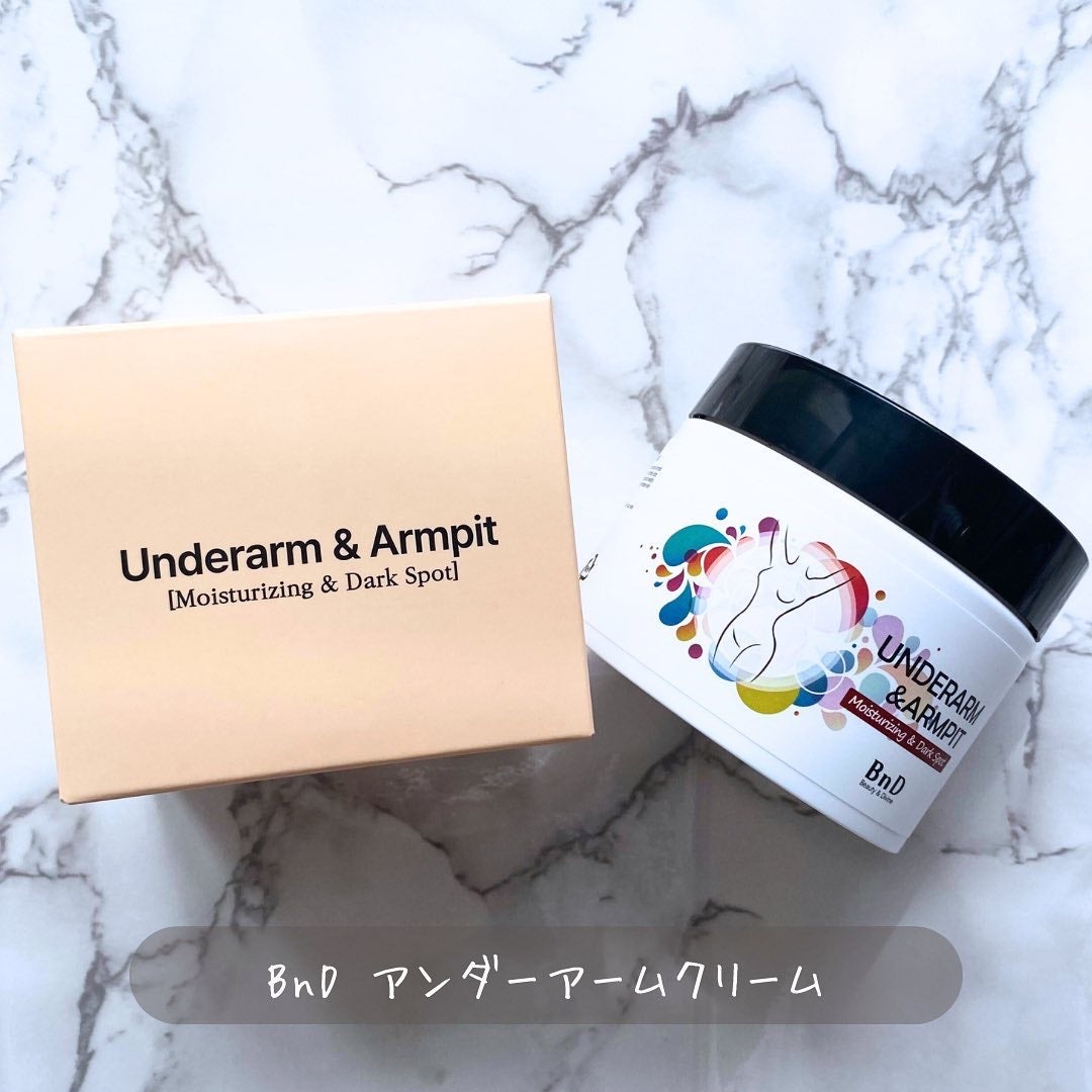 BnDアンダーアームクリーム(ボディクリーム)/BnD/デリケートゾーンケアを使ったクチコミ(2枚目)