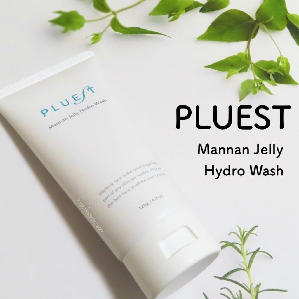 マンナンジェリーハイドロウォッシュ/PLUEST/洗顔料を使ったクチコミ（1枚目）
