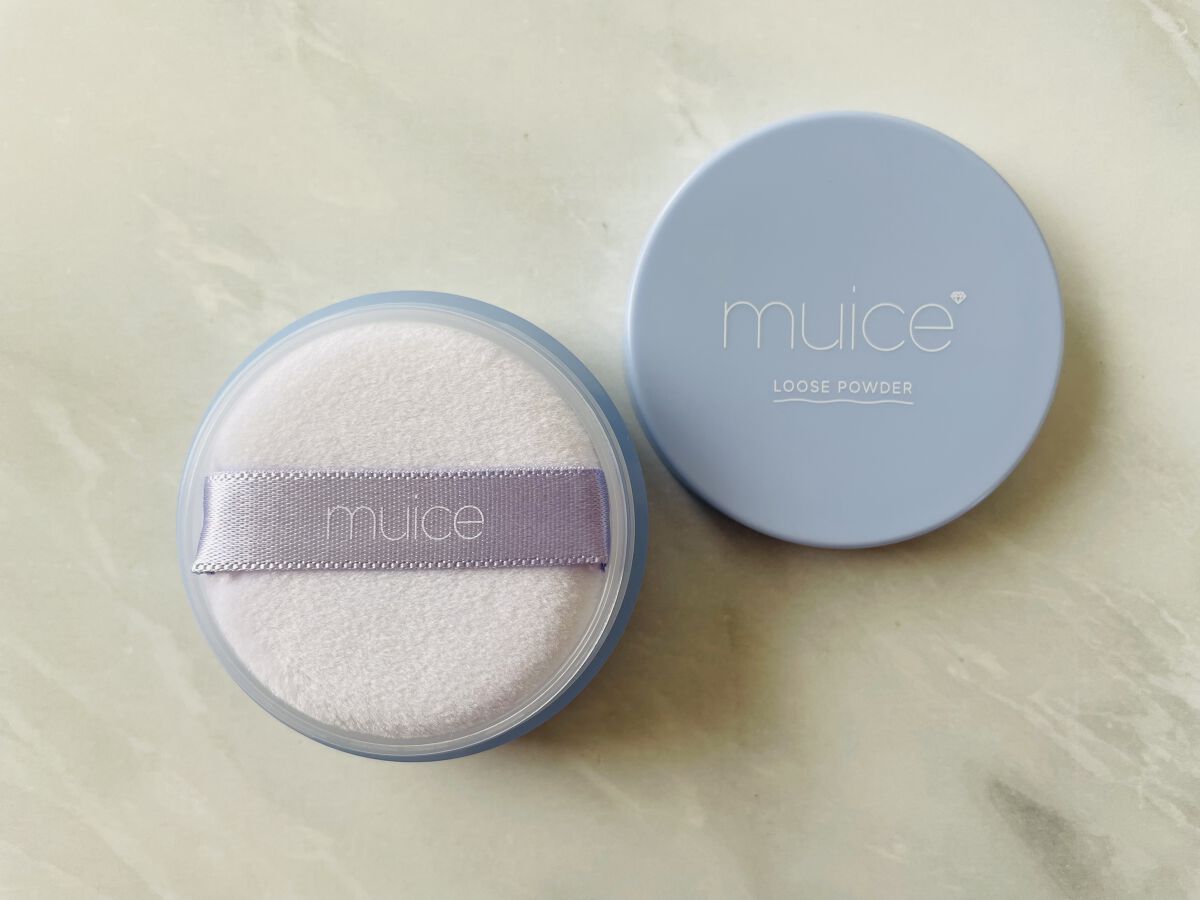 ヨレンパウダー さらポアカバー/muice/ルースパウダーを使ったクチコミ（1枚目）
