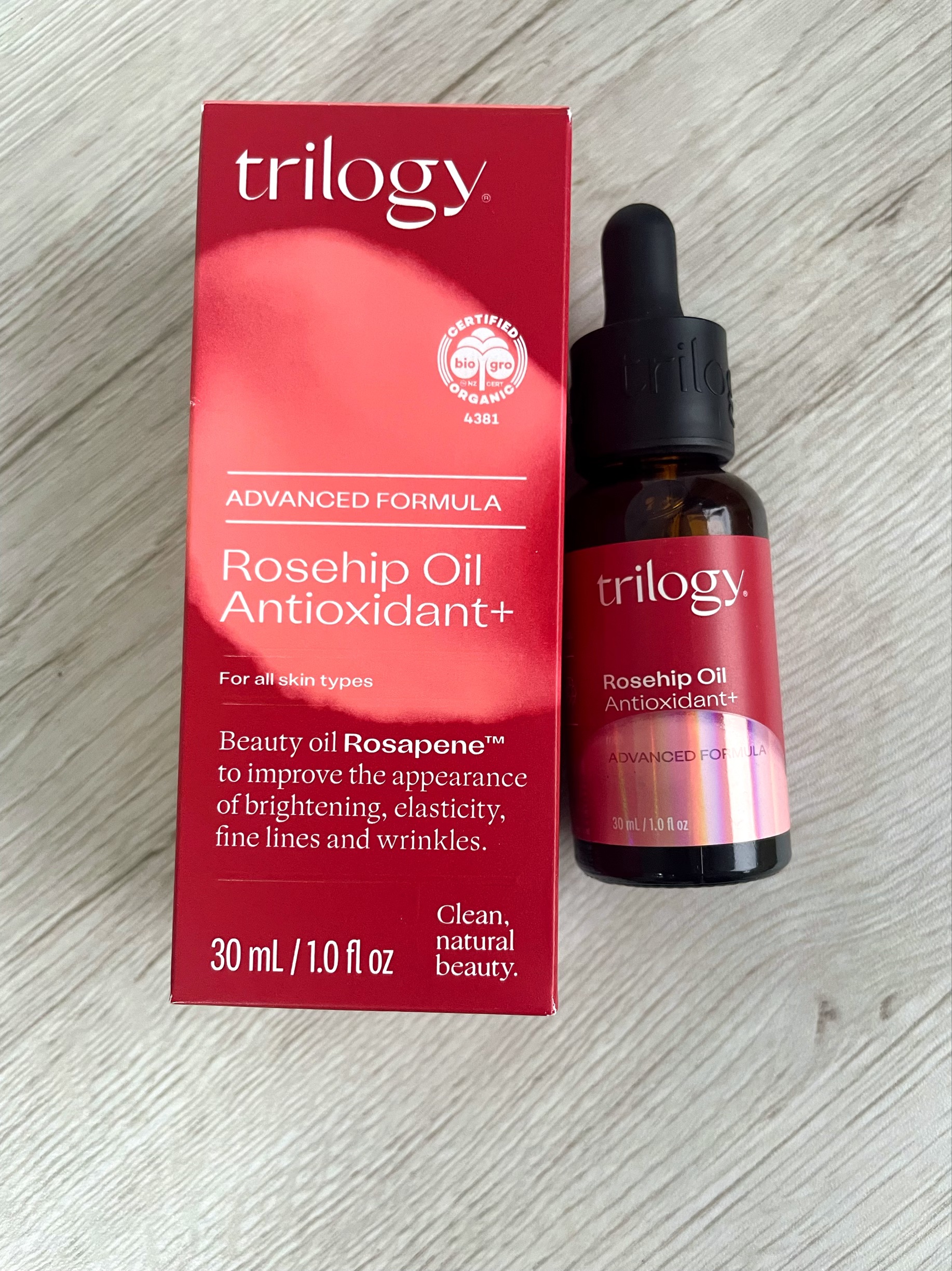 ロザピン プラス/trilogy/フェイスオイルを使ったクチコミ（1枚目）