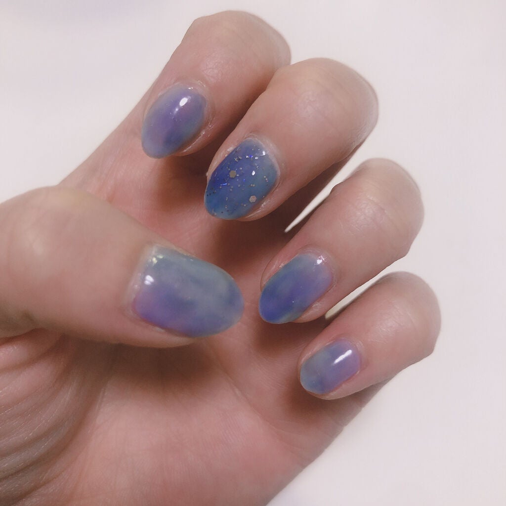 クイッククリスタルコート/ネイリスト/ネイルトップコートを使ったクチコミ(2枚目)