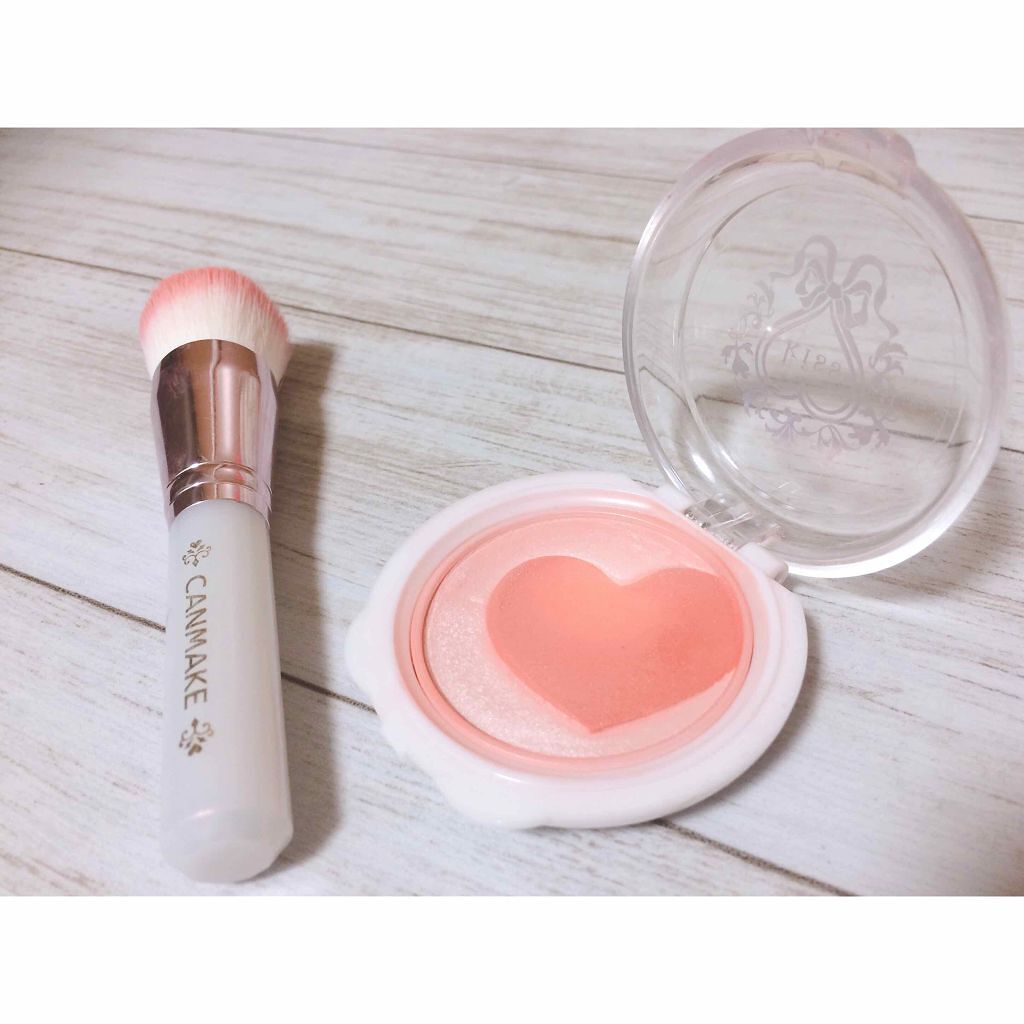 ミックスハートチークス/KiSS/パウダーチークを使ったクチコミ（1枚目）