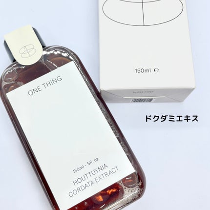 ドクダミ化粧水/ONE THING/化粧水を使ったクチコミ(2枚目)