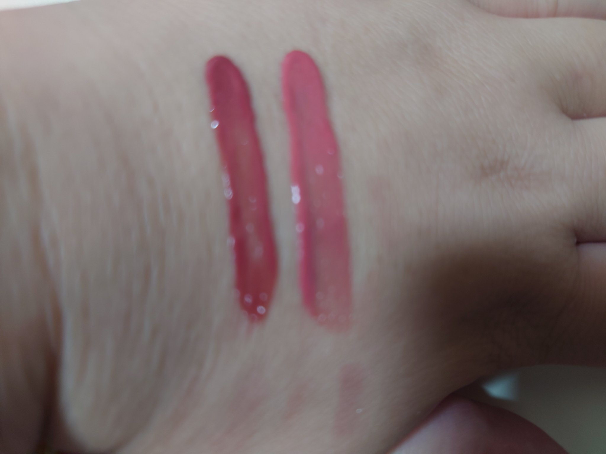 フルーティーグラムティント ミニデュオ/Laka/リップティントを使ったクチコミ（3枚目）