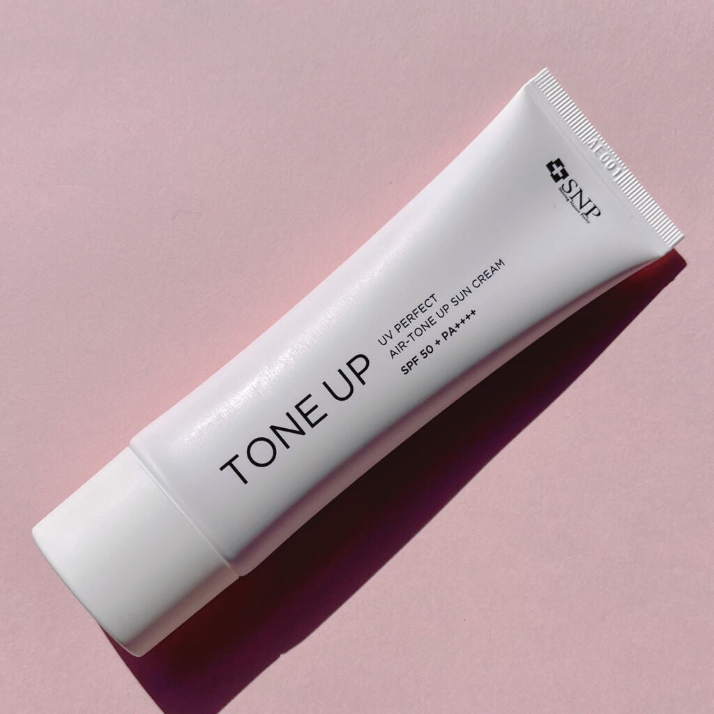 UVパーフェクトエアトーンアップサンクリーム/SNP/日焼け止めクリームを使ったクチコミ(5枚目)