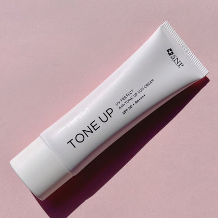 UVパーフェクトエアトーンアップサンクリーム/SNP/日焼け止めクリームを使ったクチコミ(5枚目)