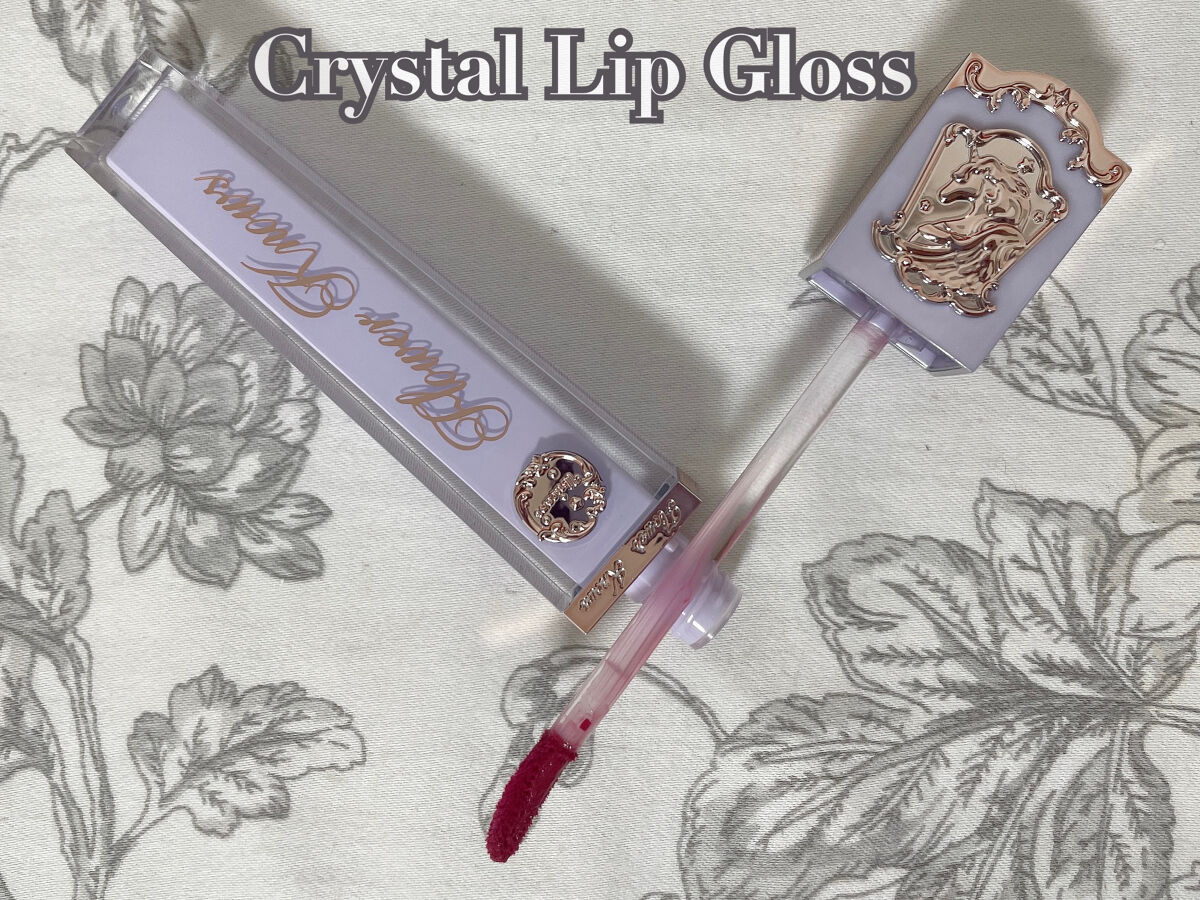 クリスタルユニコーンシリーズリップグロス J06 Rose Quartz/FlowerKnows/リップグロスを使ったクチコミ（3枚目）
