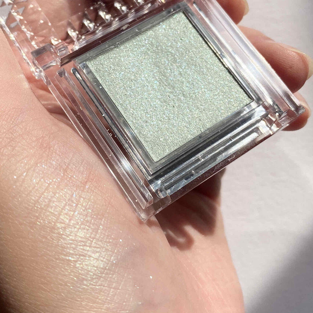 シングルカラーアイシャドウ 07 アイスブルー/CEZANNE/単色アイシャドウを使ったクチコミ（3枚目）