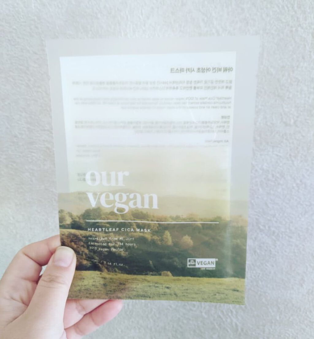 アワー ヴィーガン ドクダミ シカ マスク/manyo/シートマスク・パックを使ったクチコミ（1枚目）