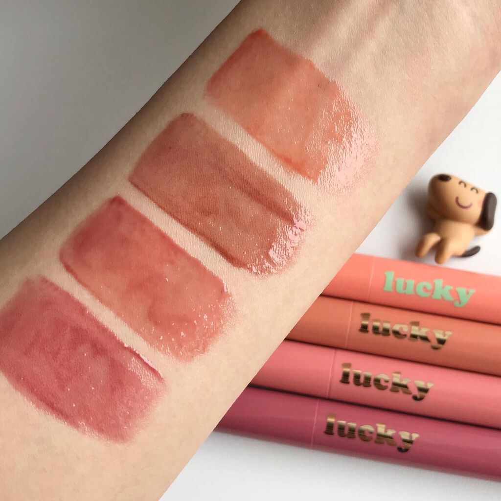 ラッキーシャインティント 01幸運/BBIA/リップティントを使ったクチコミ（1枚目）