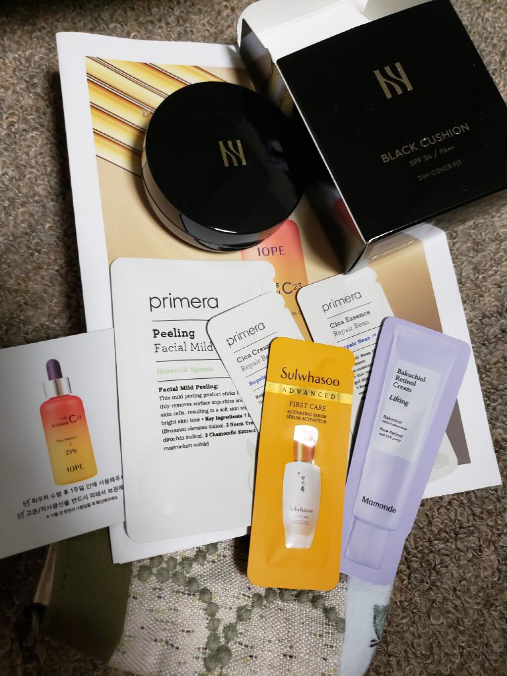 ブラック クッション/HERA/クッションファンデーションを使ったクチコミ（1枚目）