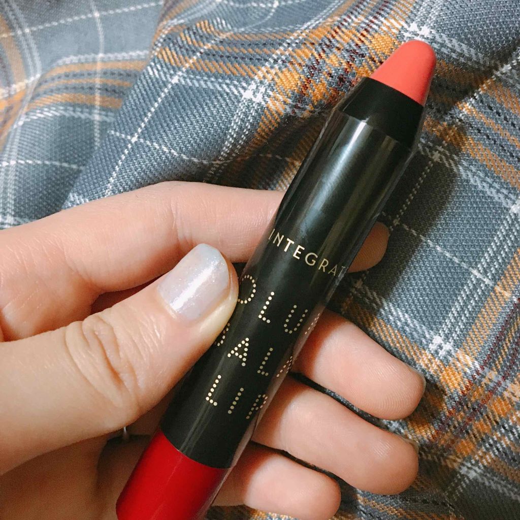 ボリュームバームリップ N/インテグレート/口紅を使ったクチコミ（2枚目）