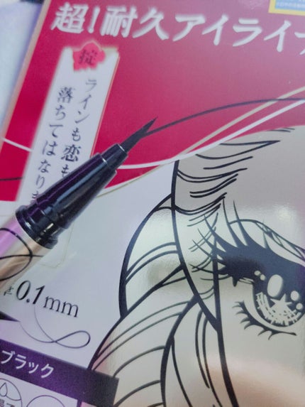 プライムリキッドアイライナー リッチキープ/ヒロインメイク/リキッドアイライナーを使ったクチコミ(3枚目)
