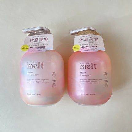 メルト モイストシャンプー/トリートメント/melt/市販シャンプーを使ったクチコミ(4枚目)
