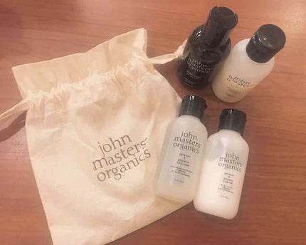 ヘアケアトライアルキット/john masters organics/トライアルキットを使ったクチコミ(1枚目)
