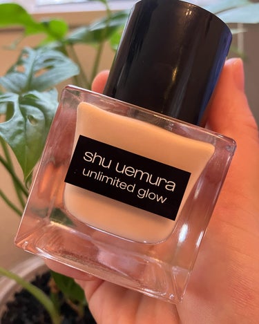 アンリミテッド グロー フルイド/shu uemura/リキッドファンデーションを使ったクチコミ（1枚目）