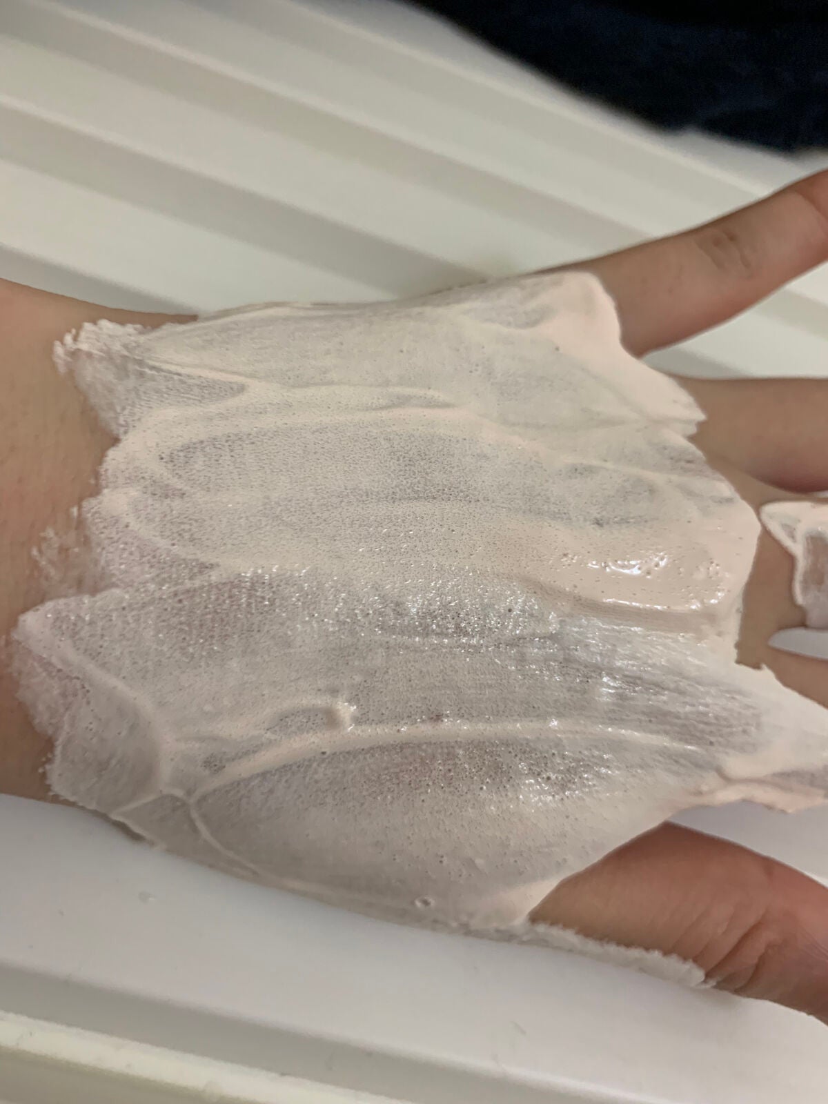 ももぷり フレッシュバブルパック/ももぷり/洗い流すパック・マスクを使ったクチコミ(3枚目)