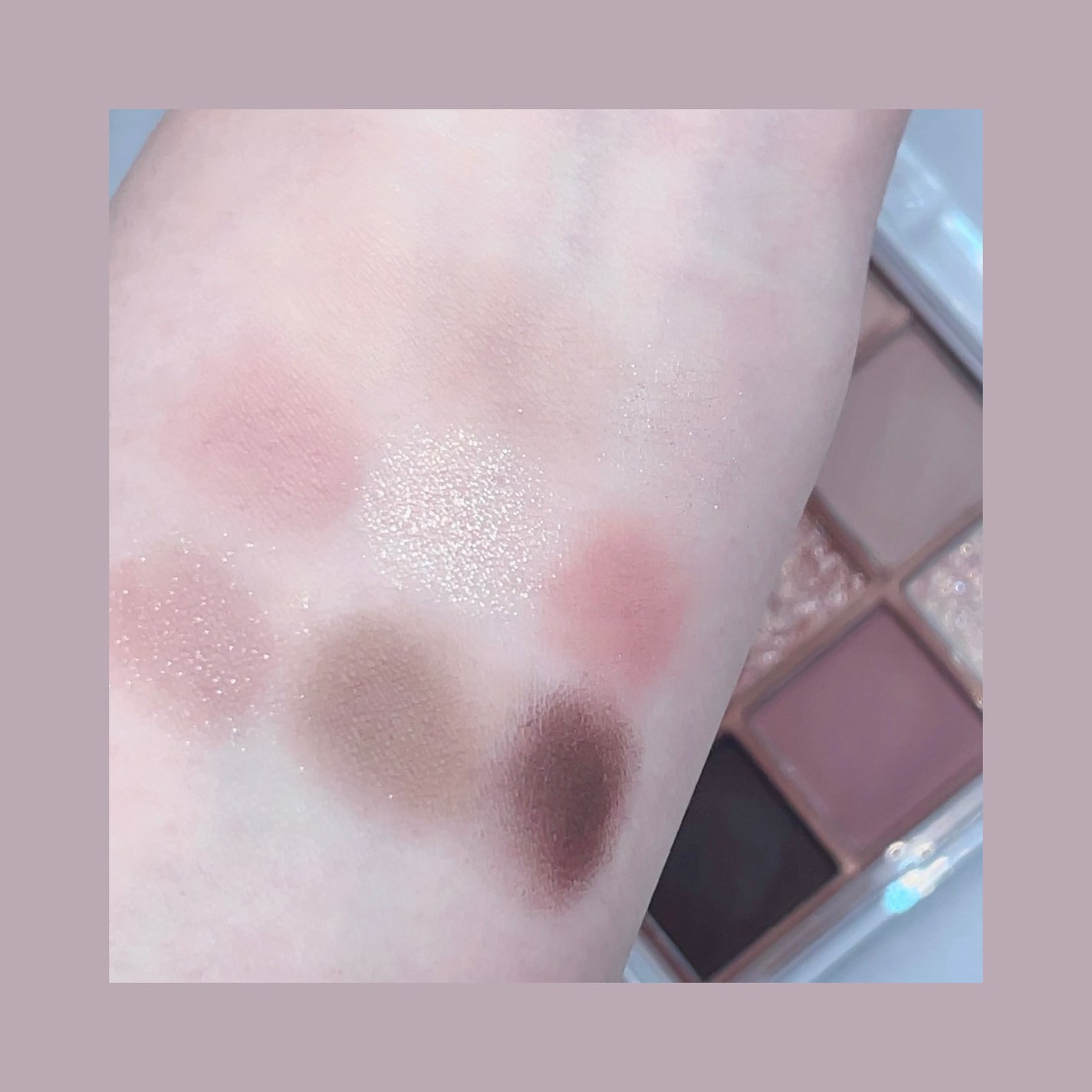 KEYBO FALL IN LOVE SHADOW PALETTE/keybo/アイシャドウパレットを使ったクチコミ(3枚目)
