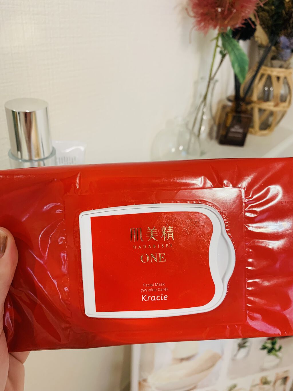 肌美精ONE リンクルケア 超密着立体フィット3Dマスク/肌美精/シートマスク・パックを使ったクチコミ（2枚目）