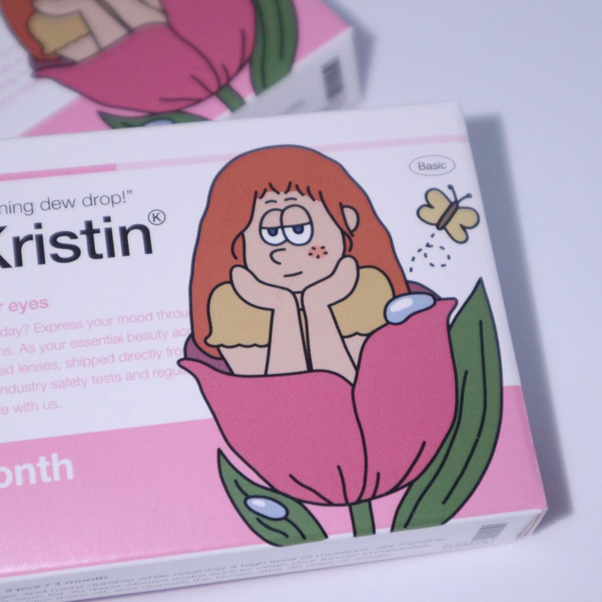 Dewy Kristin Monthly - ブラウン/Hapa kristin/カラーコンタクトレンズを使ったクチコミ（2枚目）