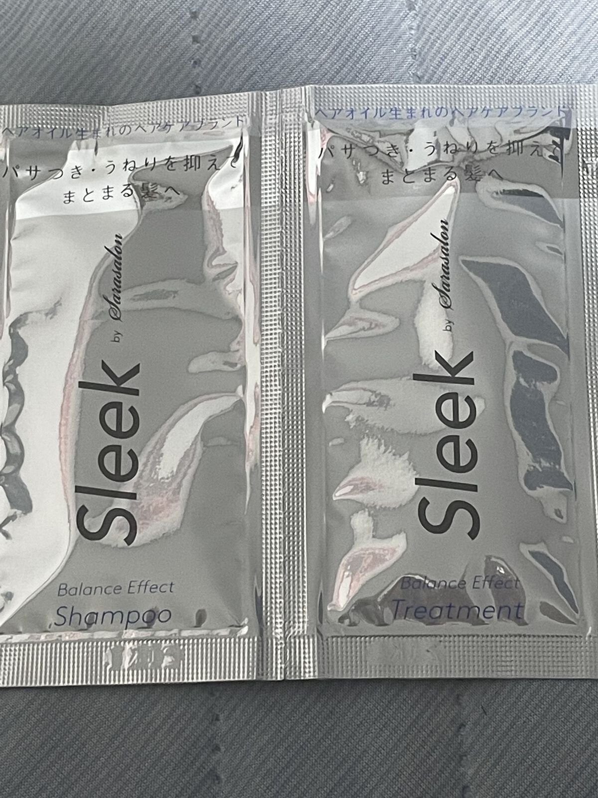 バランスエフェクトシャンプー／トリートメント/スリーク by サラサロン/市販シャンプーを使ったクチコミ（1枚目）