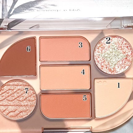 シンプレイン アイパレット/Sim;plain/アイシャドウパレットを使ったクチコミ(3枚目)