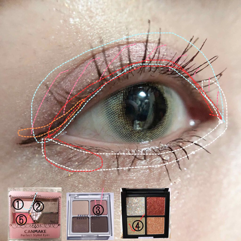 フェイブスボックス/FAVES BEAUTY/メイクアップキットを使ったクチコミ（3枚目）