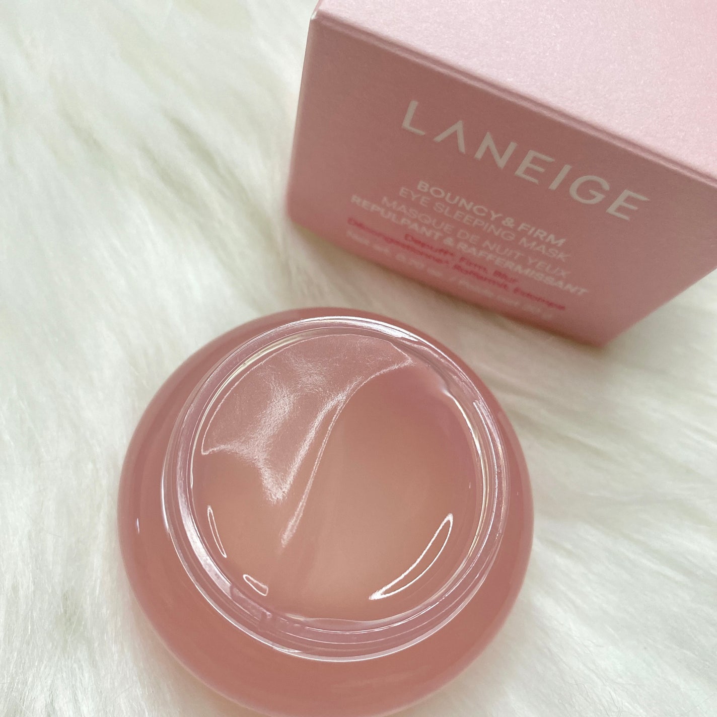 バウンシーアイスリーピングマスク/LANEIGE/アイケア・アイクリームを使ったクチコミ(2枚目)