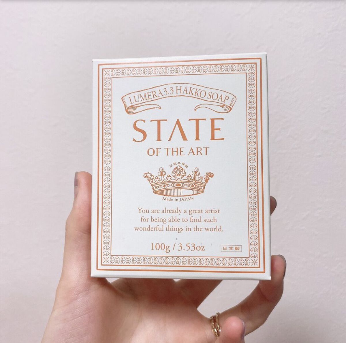 極微細泡石けん/STATE OF THE ART/洗顔石鹸を使ったクチコミ（2枚目）