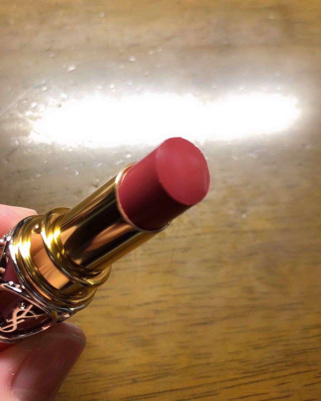 ルージュ ヴォリュプテ シャイン/YVES SAINT LAURENT BEAUTE/口紅を使ったクチコミ（3枚目）