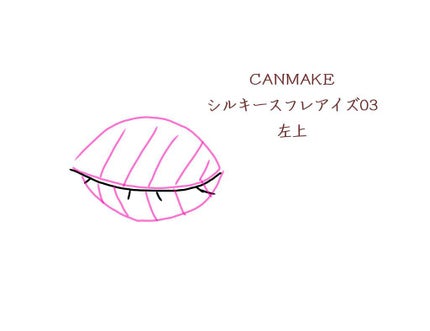 シルキースフレアイズ/キャンメイク/アイシャドウパレットを使ったクチコミ(2枚目)