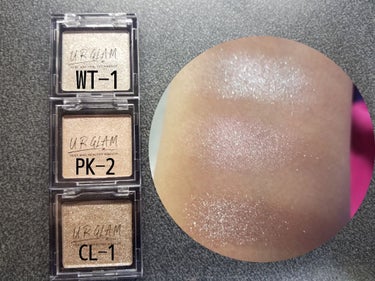 UR GLAM　POWDER EYESHADOW カッパーブラウン〈パールラメ〉/U R GLAM/シングルアイシャドウを使ったクチコミ（2枚目）