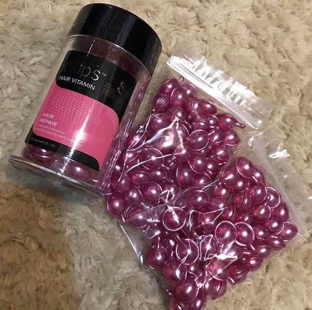 ヘアーオイル【トリートメント】/ellips/ヘアオイルを使ったクチコミ(1枚目)