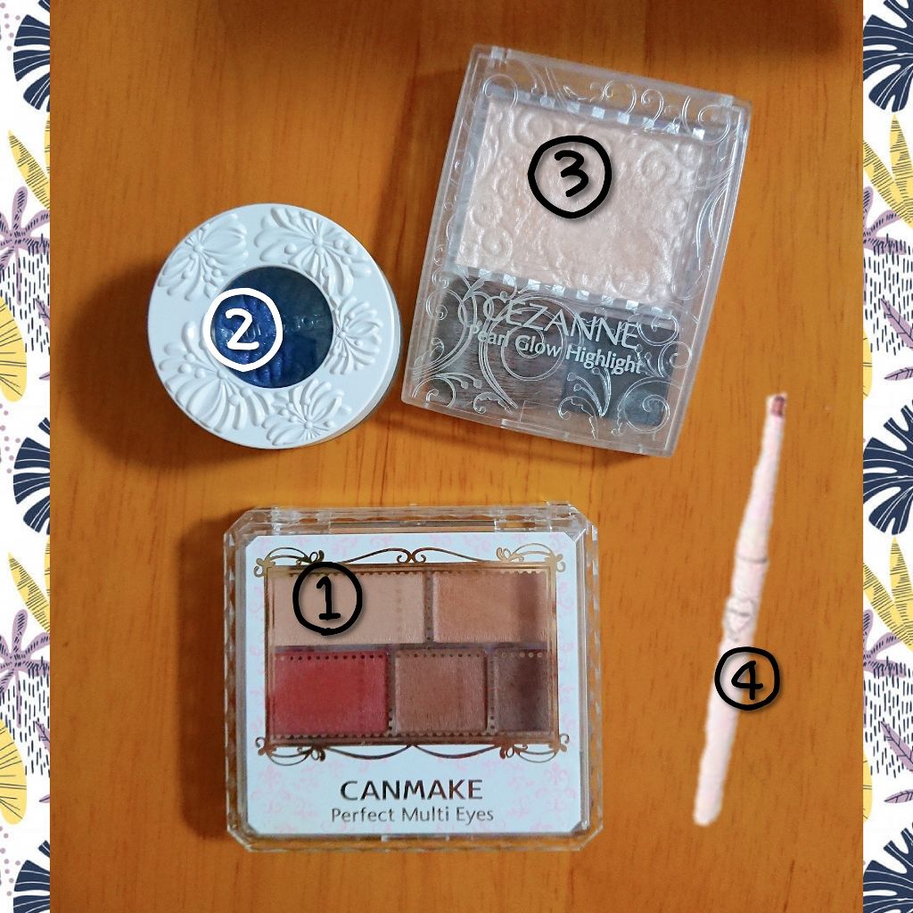 スパークリング アイカラー 03 ミッドナイト アワー/PAUL & JOE BEAUTE/単色アイシャドウを使ったクチコミ（1枚目）