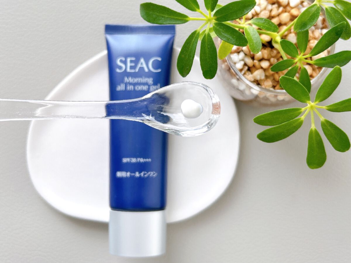 朝用オールインワンゲル/SEAC/オールインワン化粧品を使ったクチコミ(3枚目)