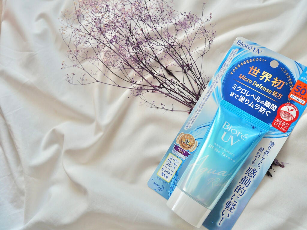 ビオレUV アクアリッチウォータリーエッセンス/ビオレ/日焼け止め・UVケアを使ったクチコミ(5枚目)