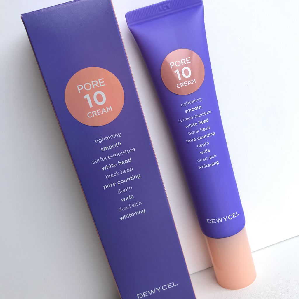 ポアーテンクリーム/DEWYCEL/化粧下地を使ったクチコミ（3枚目）