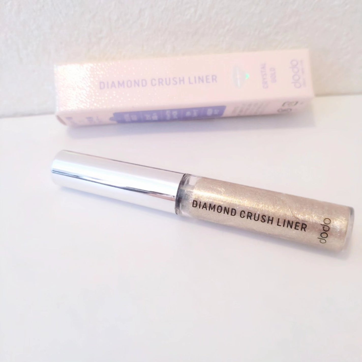 ダイヤモンドクラッシュライナーD/ドド/ジェルアイライナーを使ったクチコミ(1枚目)