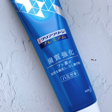 クリアクリーン プレミアム 歯質強化 (薬用ハミガキ)/クリアクリーン/歯磨き粉を使ったクチコミ(1枚目)