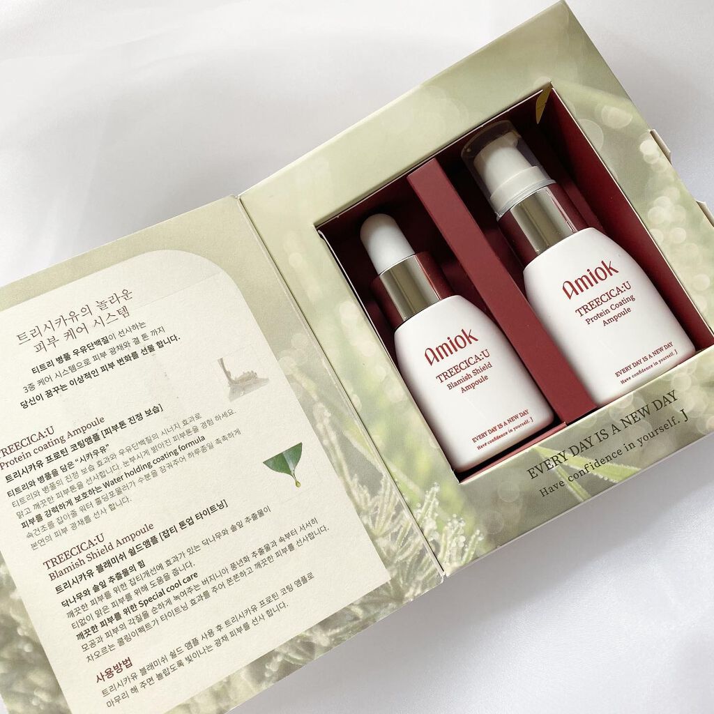 ブレミッシュシールドアンプル/AMIOK/美容液を使ったクチコミ（2枚目）