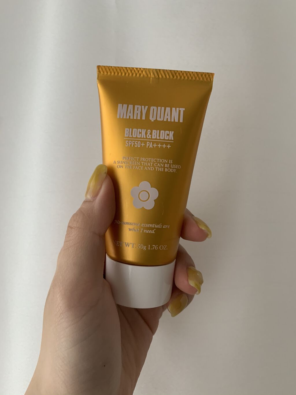 ブロック＆ブロック パーフェクト プロテクション/MARY QUANT/日焼け止めクリームを使ったクチコミ（1枚目）